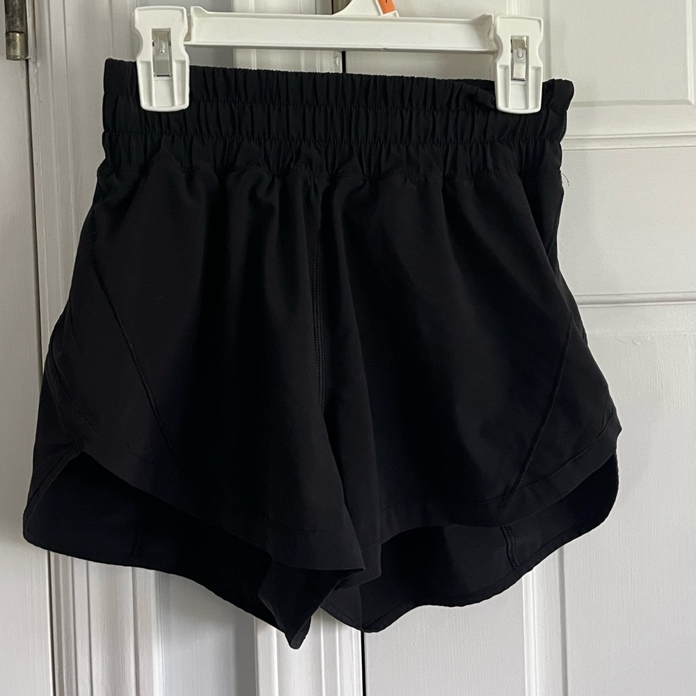 Lululemon Track That Shorts 3”, size 2, black